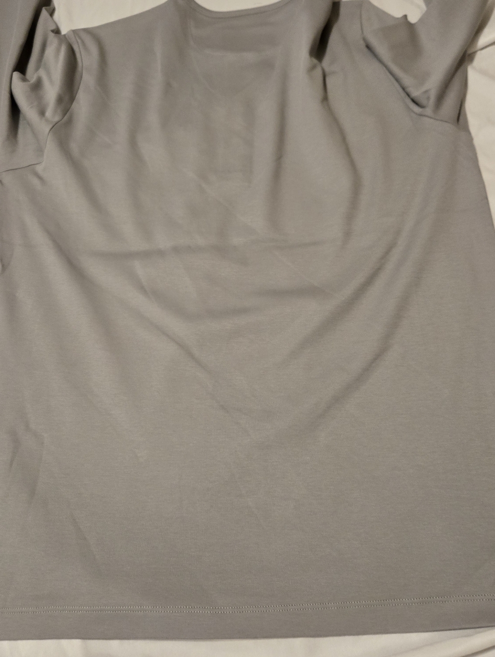 New! Rockridge Henley In Grey Size XL Classic Shirt Cotton - Picture 6 of 9